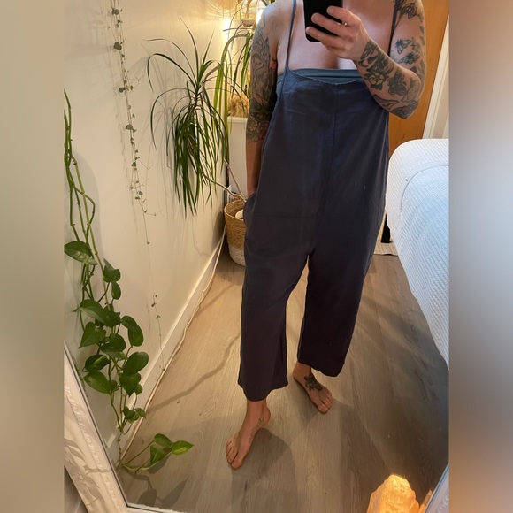 Jump suit. Cotton/linen blend. Loose fitting Size S - Picture 4 of 4